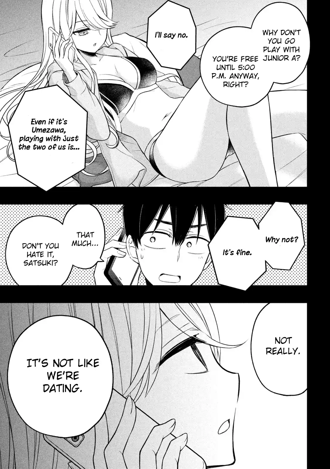 Watari-kun no ×× ga Houkai Sunzen 74