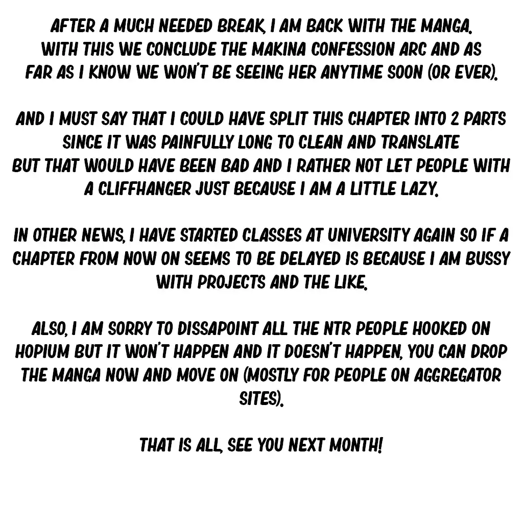 Watari-kun no ×× ga Houkai Sunzen 74