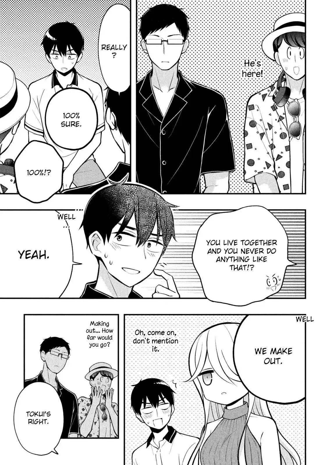 Watari-kun no ×× ga Houkai Sunzen 84