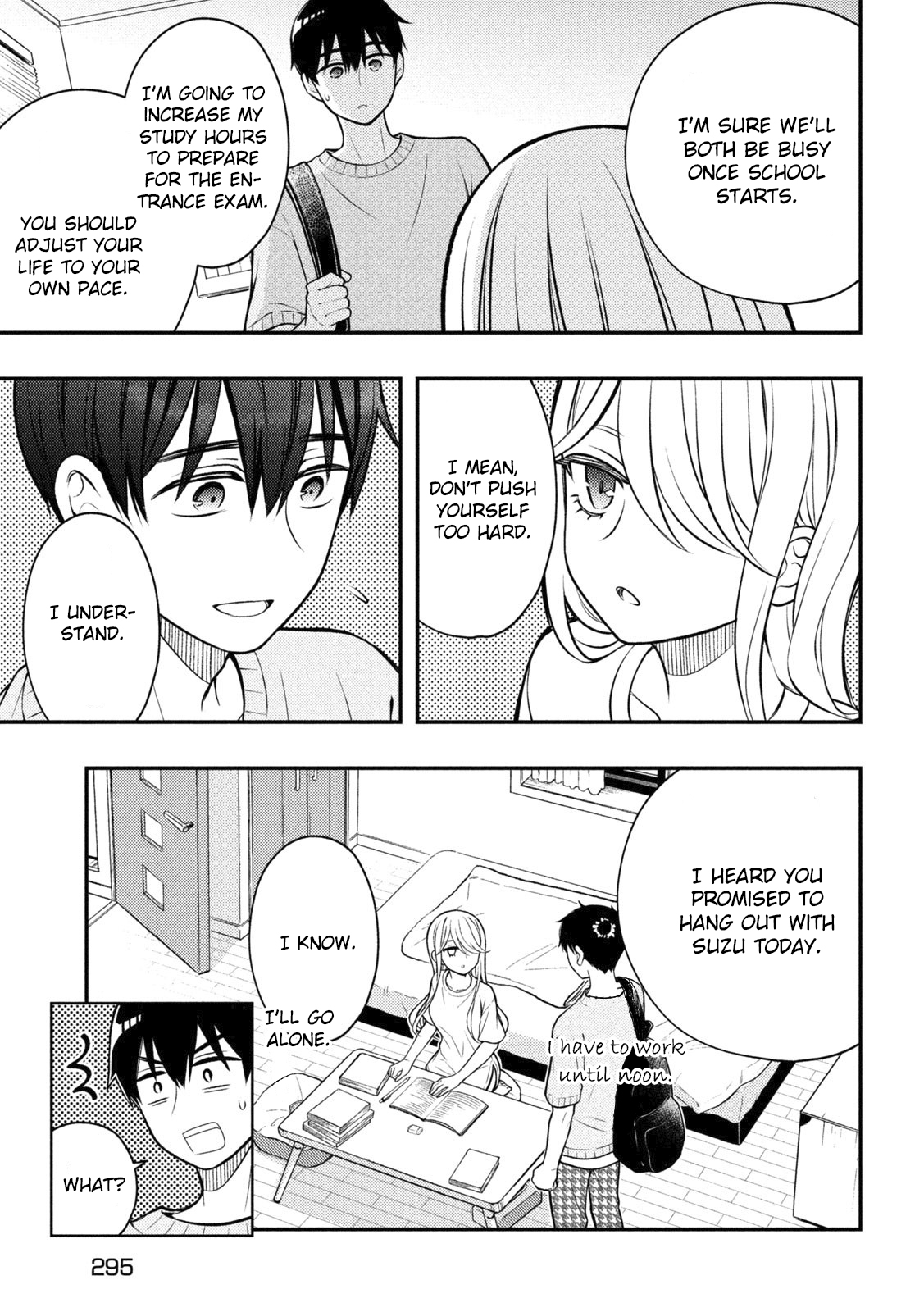 Watari-kun no ×× ga Houkai Sunzen 90