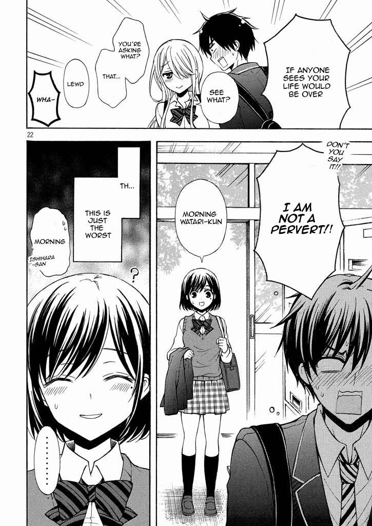 Watari-kun no ×× ga Houkai Sunzen Ch.12