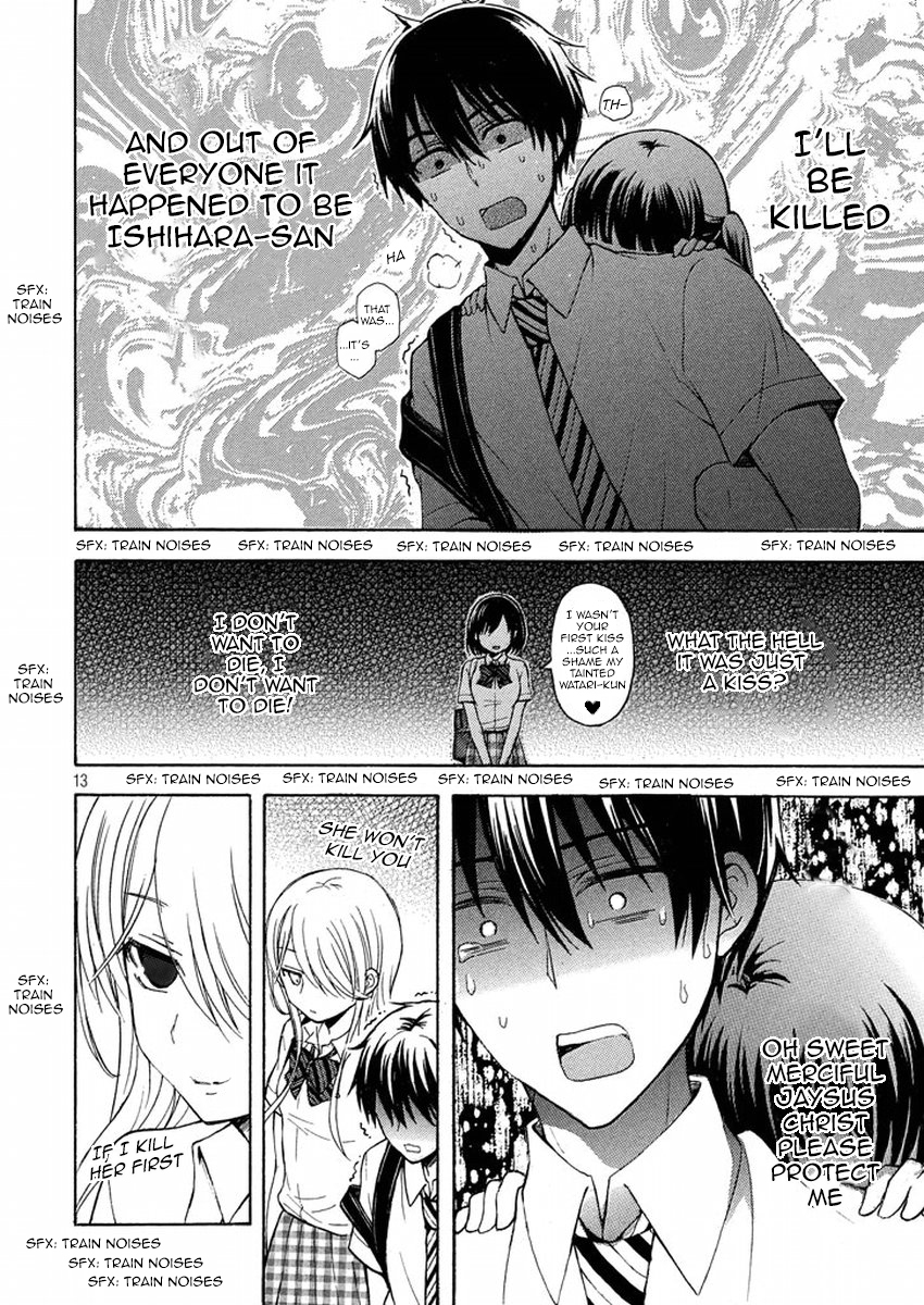 Watari-kun no ×× ga Houkai Sunzen Ch.14