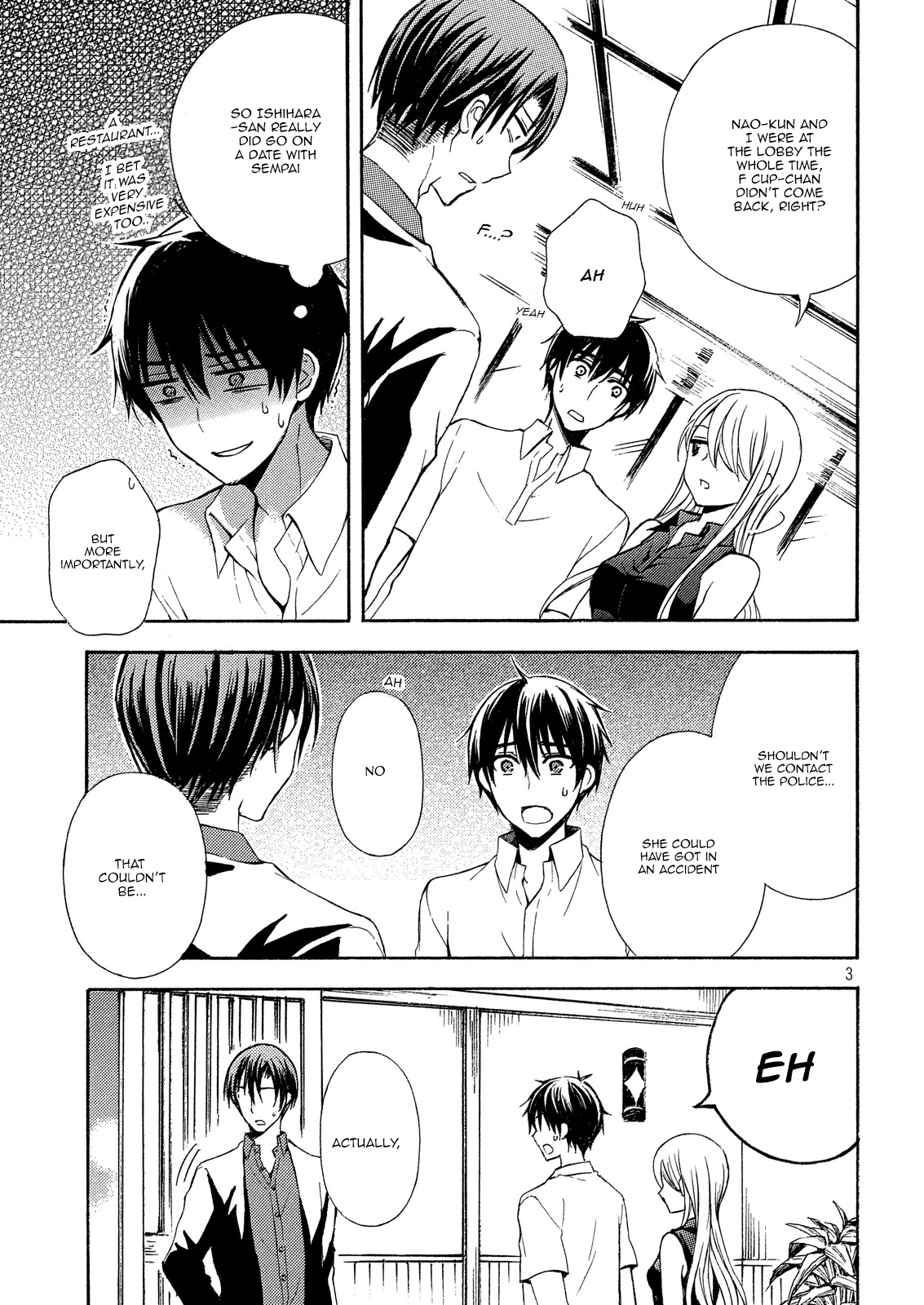 Watari-kun no ×× ga Houkai Sunzen Ch.18