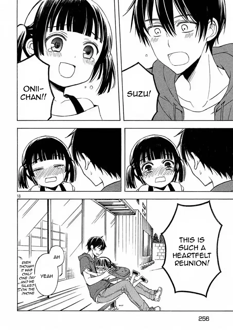 Watari-kun no ×× ga Houkai Sunzen Ch.21