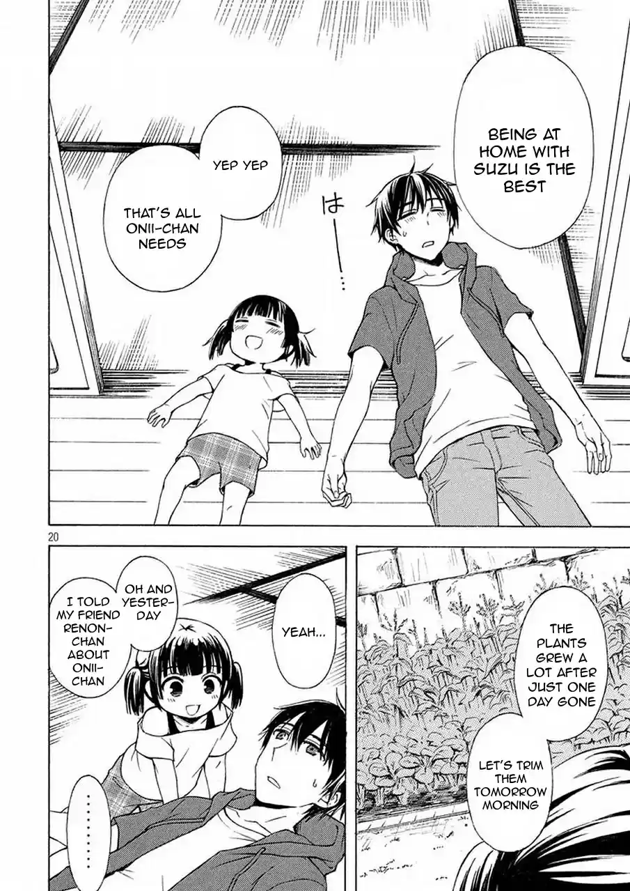 Watari-kun no ×× ga Houkai Sunzen Ch.21