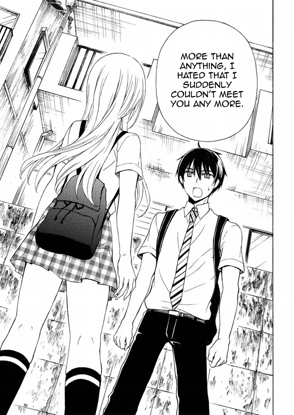 Watari-kun no ×× ga Houkai Sunzen Ch.22