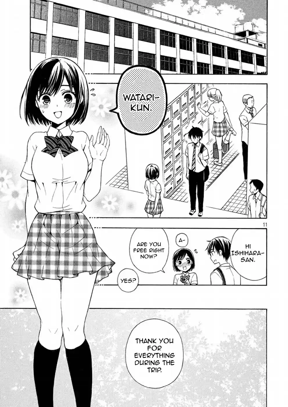 Watari-kun no ×× ga Houkai Sunzen Ch.22