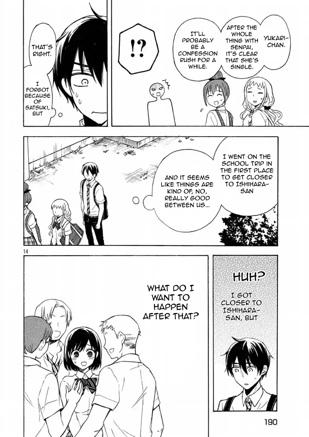 Watari-kun no ×× ga Houkai Sunzen Ch.22