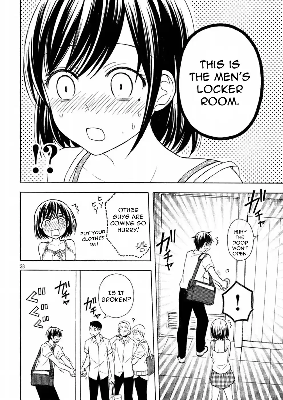 Watari-kun no ×× ga Houkai Sunzen Ch.22