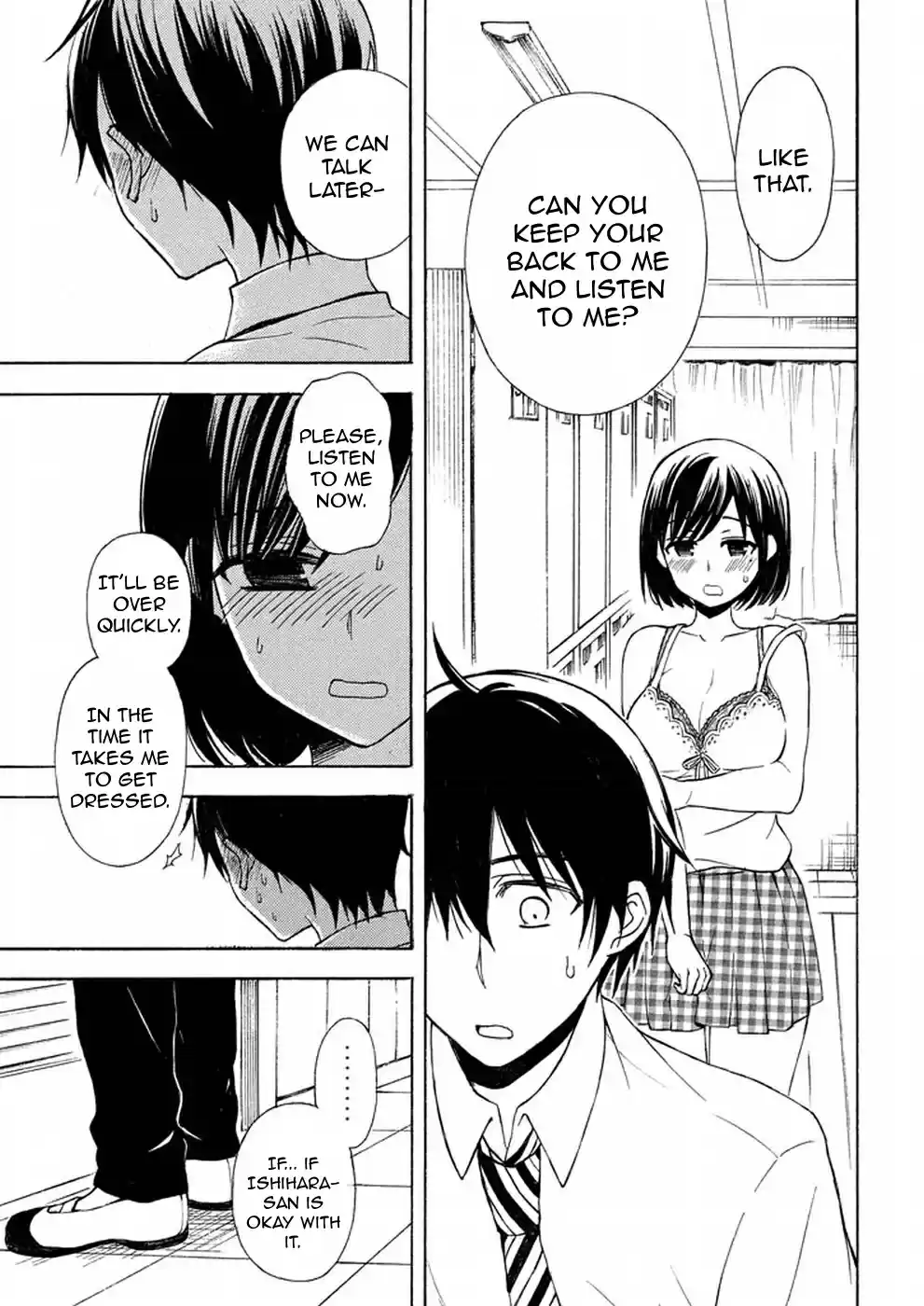 Watari-kun no ×× ga Houkai Sunzen Ch.22