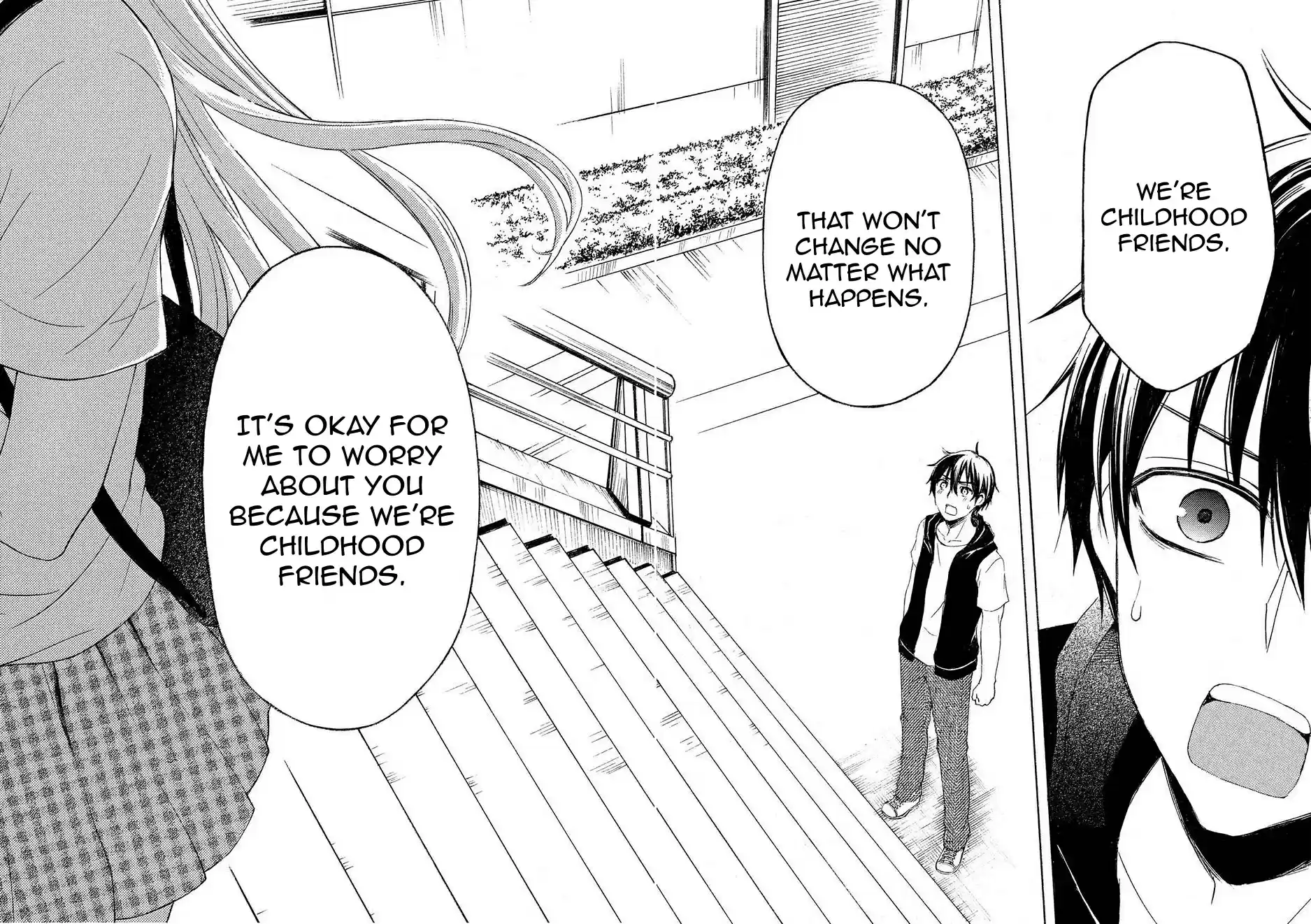 Watari-kun no ×× ga Houkai Sunzen Ch.24