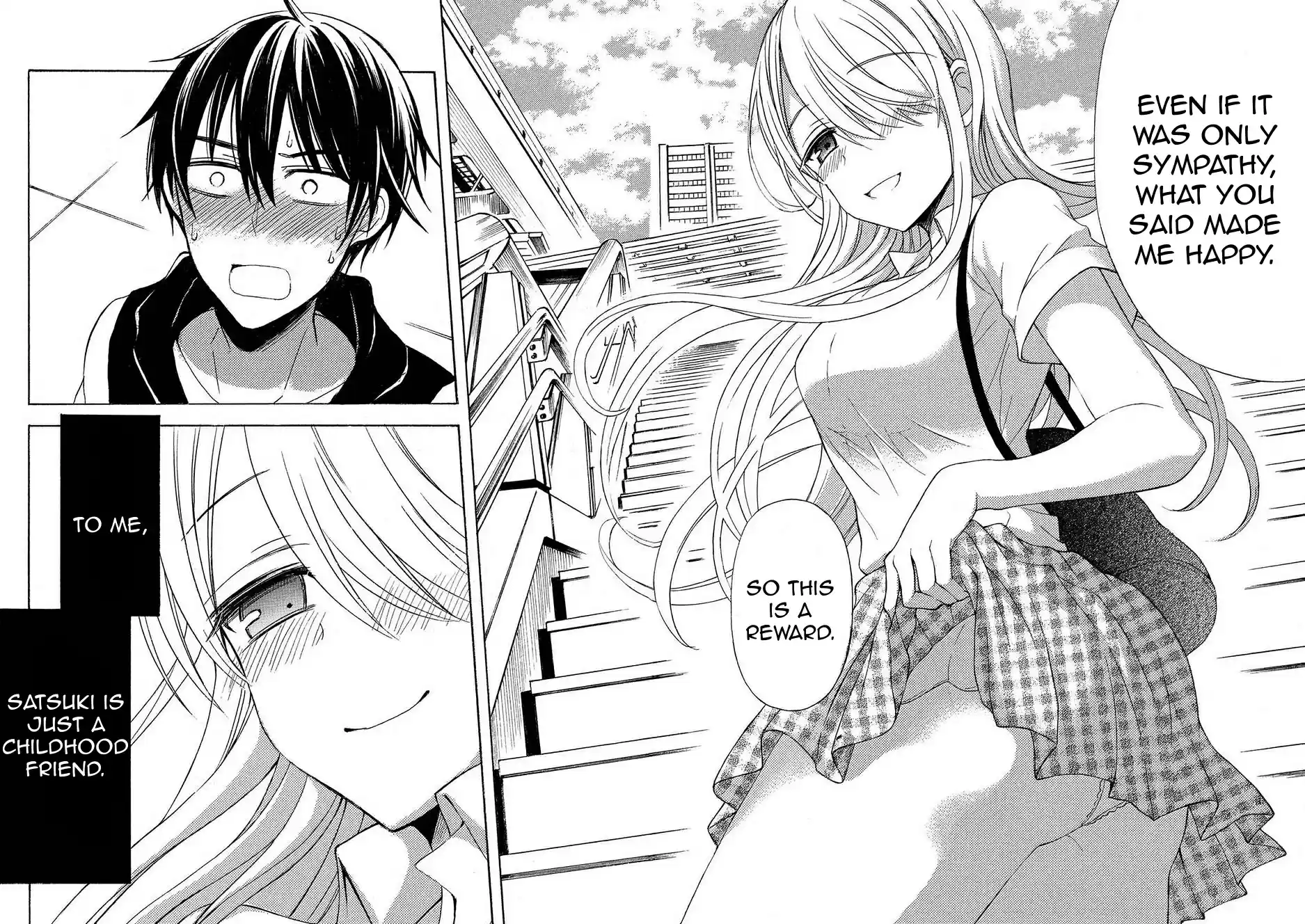 Watari-kun no ×× ga Houkai Sunzen Ch.24