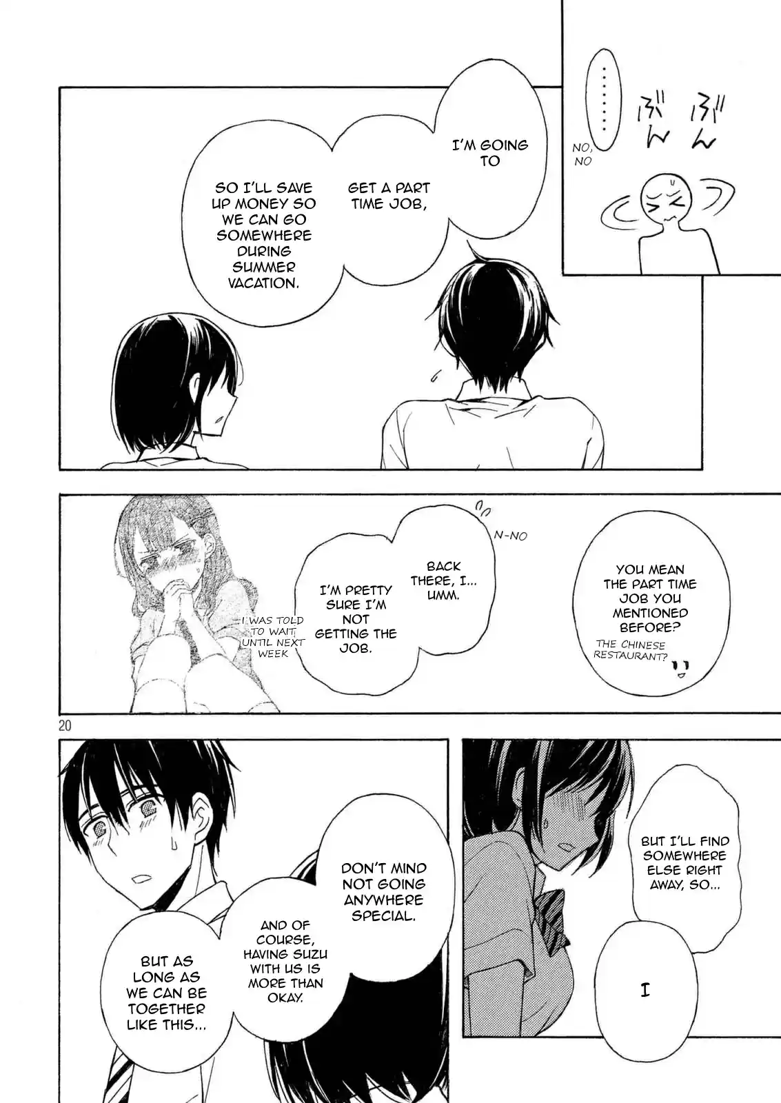 Watari-kun no ×× ga Houkai Sunzen Ch.26