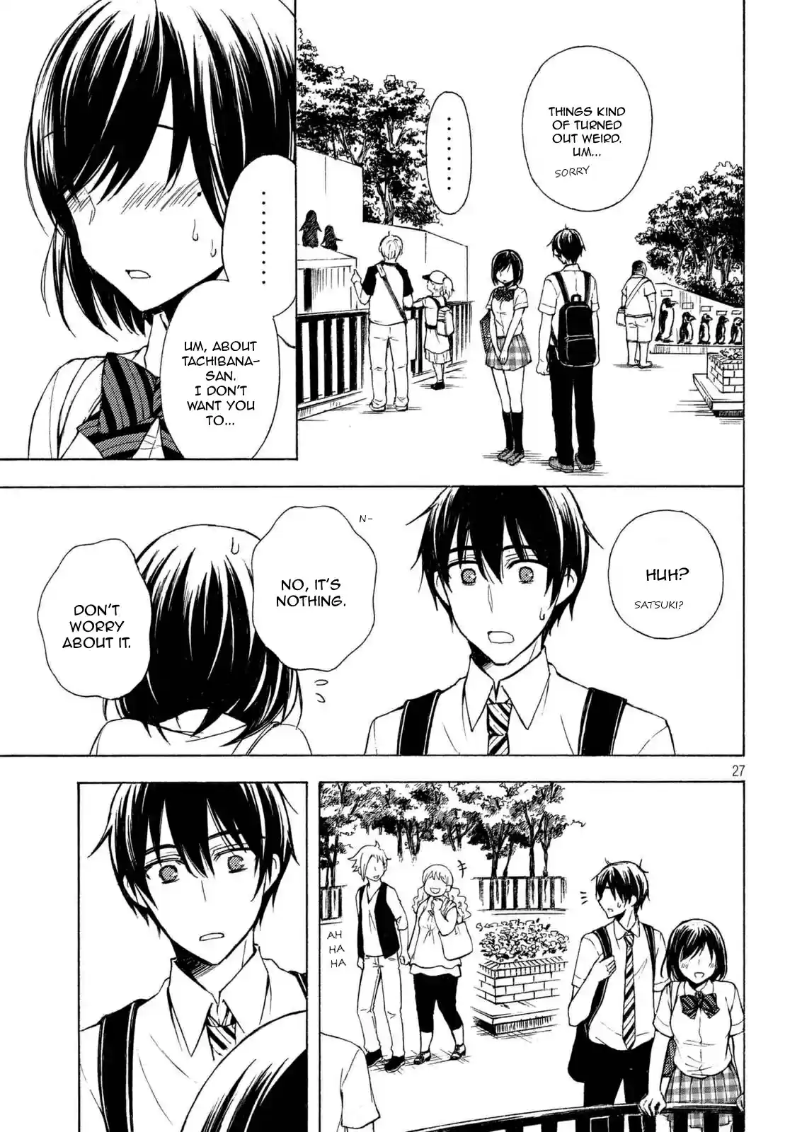 Watari-kun no ×× ga Houkai Sunzen Ch.26