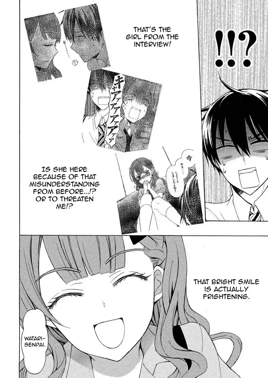 Watari-kun no ×× ga Houkai Sunzen Ch.27