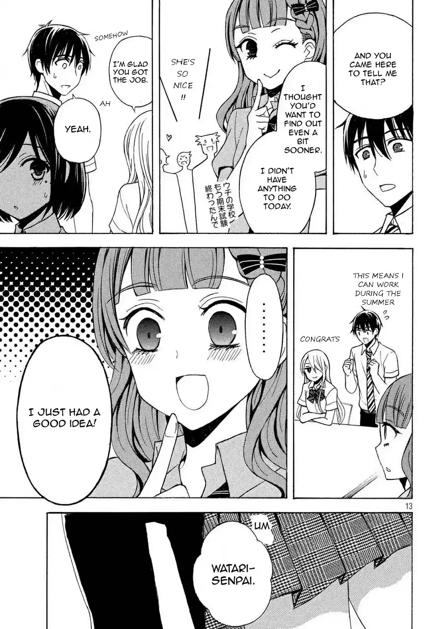 Watari-kun no ×× ga Houkai Sunzen Ch.27