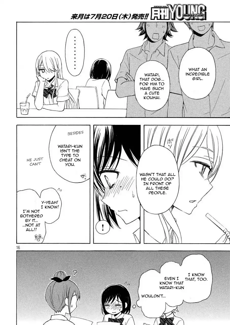 Watari-kun no ×× ga Houkai Sunzen Ch.27