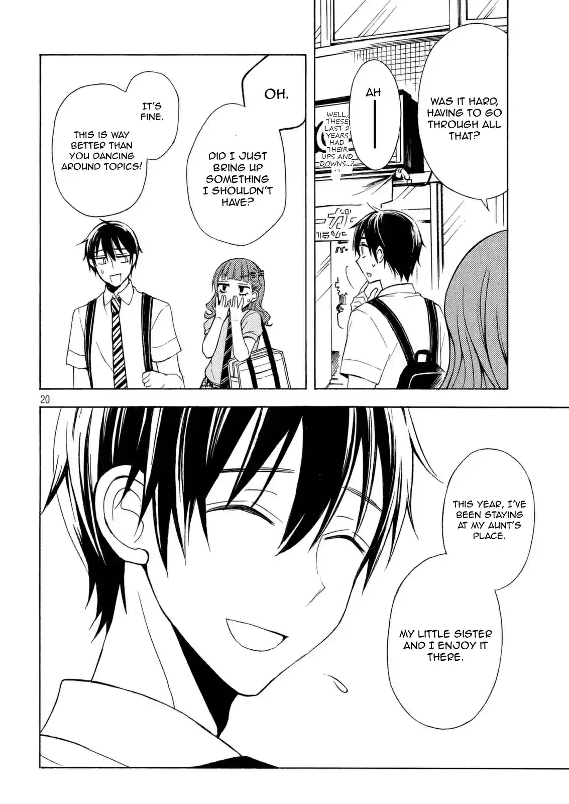 Watari-kun no ×× ga Houkai Sunzen Ch.27