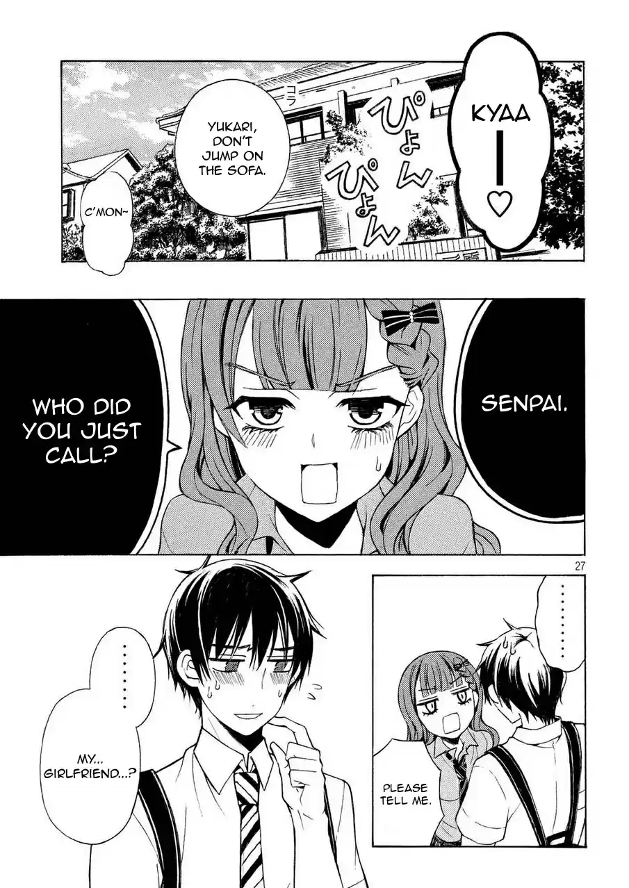 Watari-kun no ×× ga Houkai Sunzen Ch.27