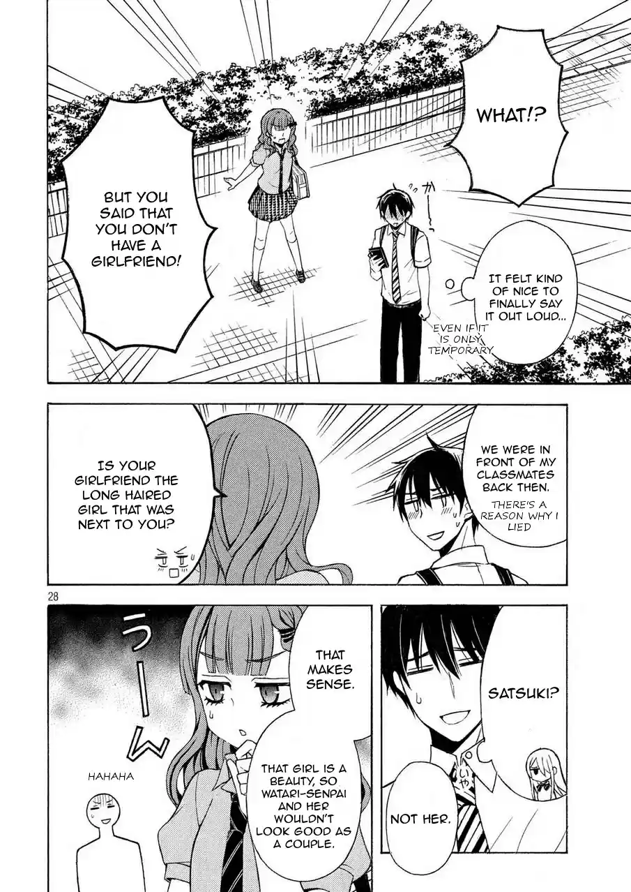 Watari-kun no ×× ga Houkai Sunzen Ch.27