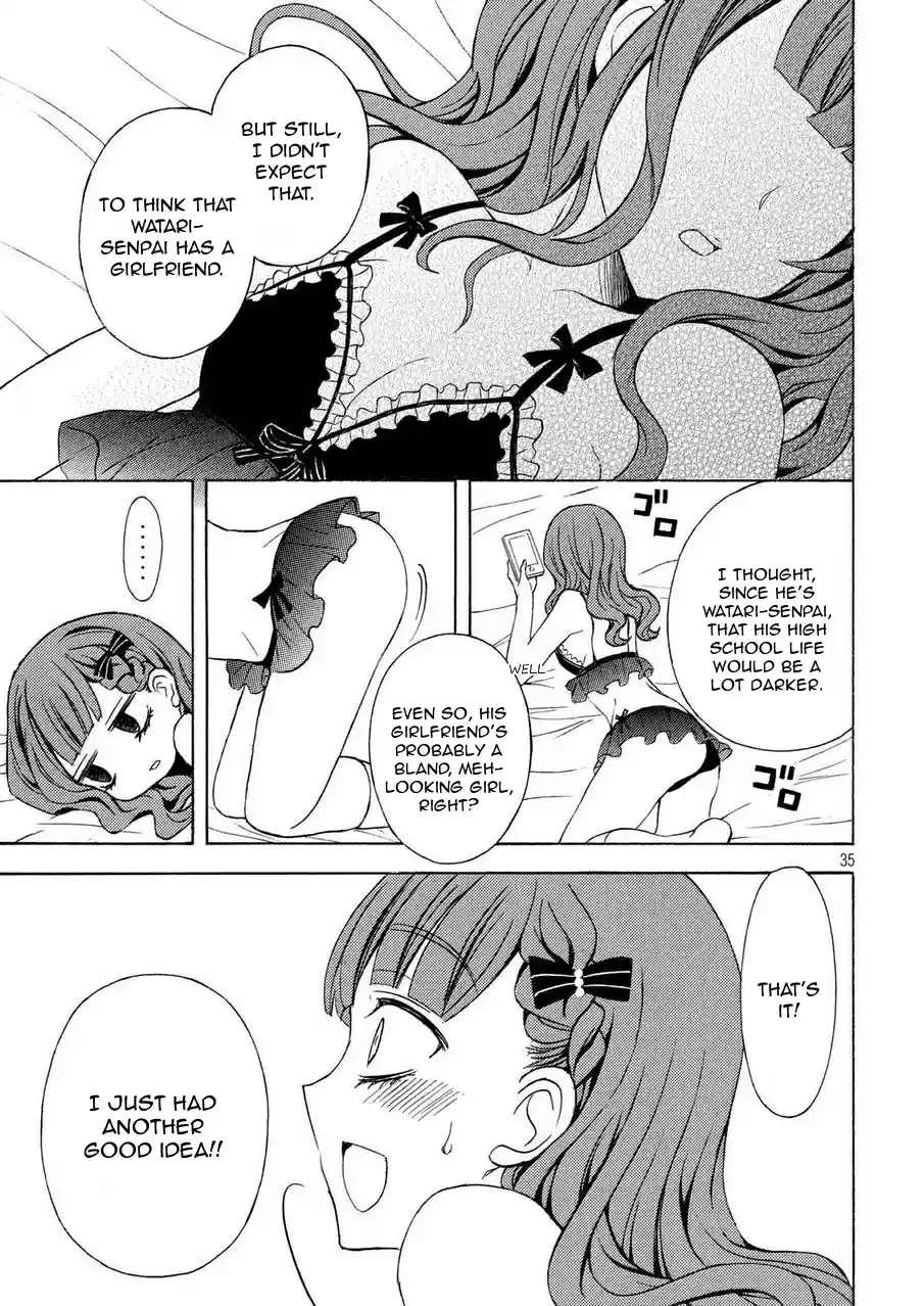 Watari-kun no ×× ga Houkai Sunzen Ch.27