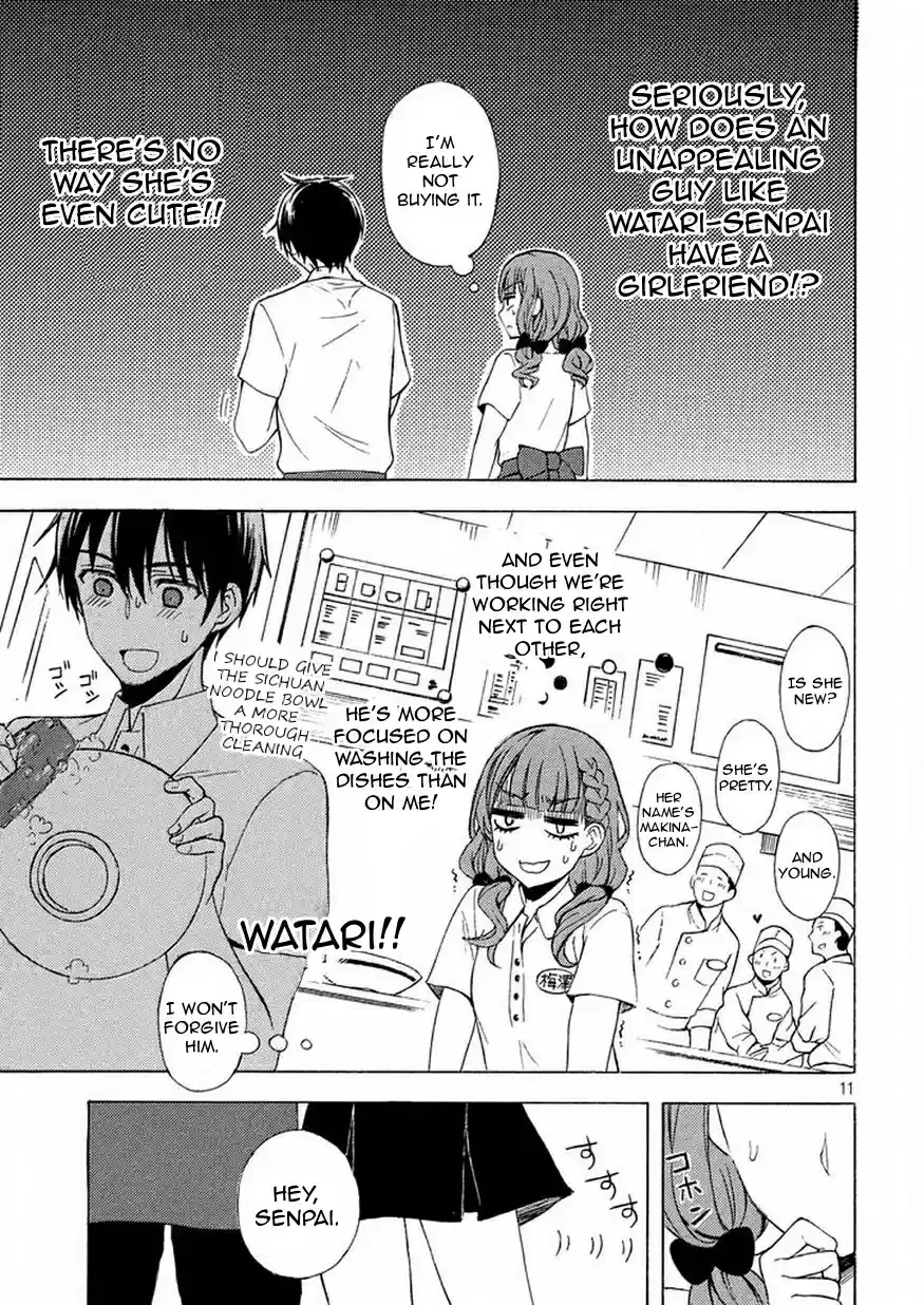 Watari-kun no ×× ga Houkai Sunzen Ch.28