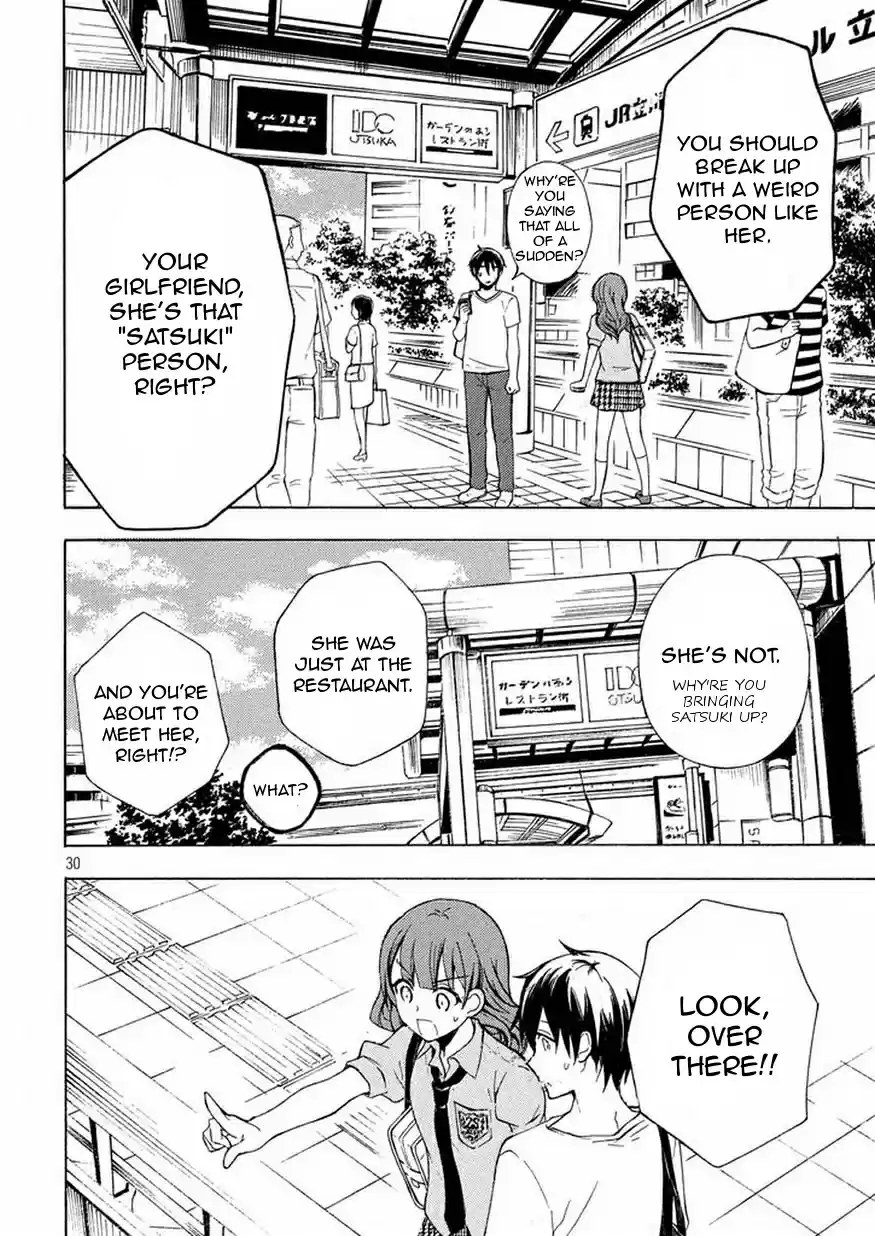 Watari-kun no ×× ga Houkai Sunzen Ch.28