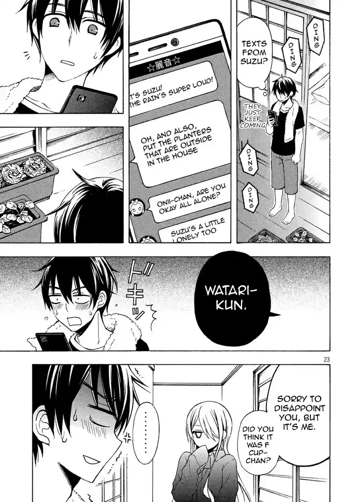Watari-kun no ×× ga Houkai Sunzen Ch.31