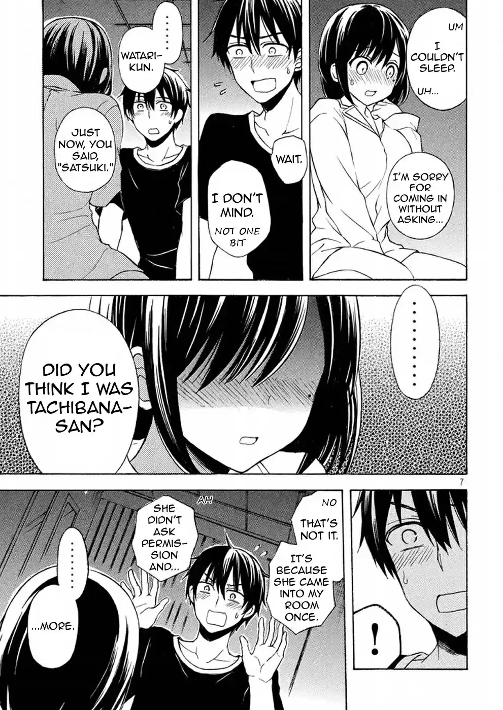 Watari-kun no ×× ga Houkai Sunzen Ch.32