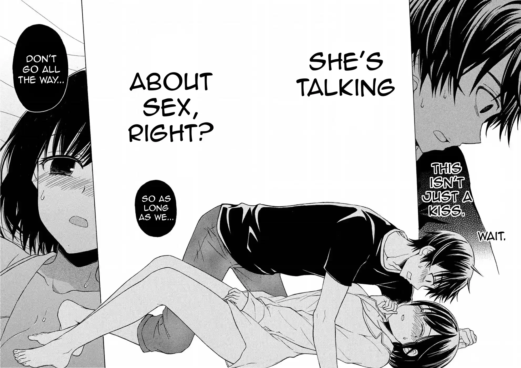 Watari-kun no ×× ga Houkai Sunzen Ch.32