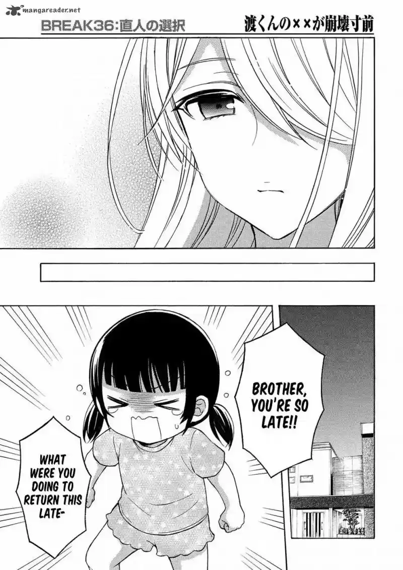 Watari-kun no xx ga Houkai Sunzen 36