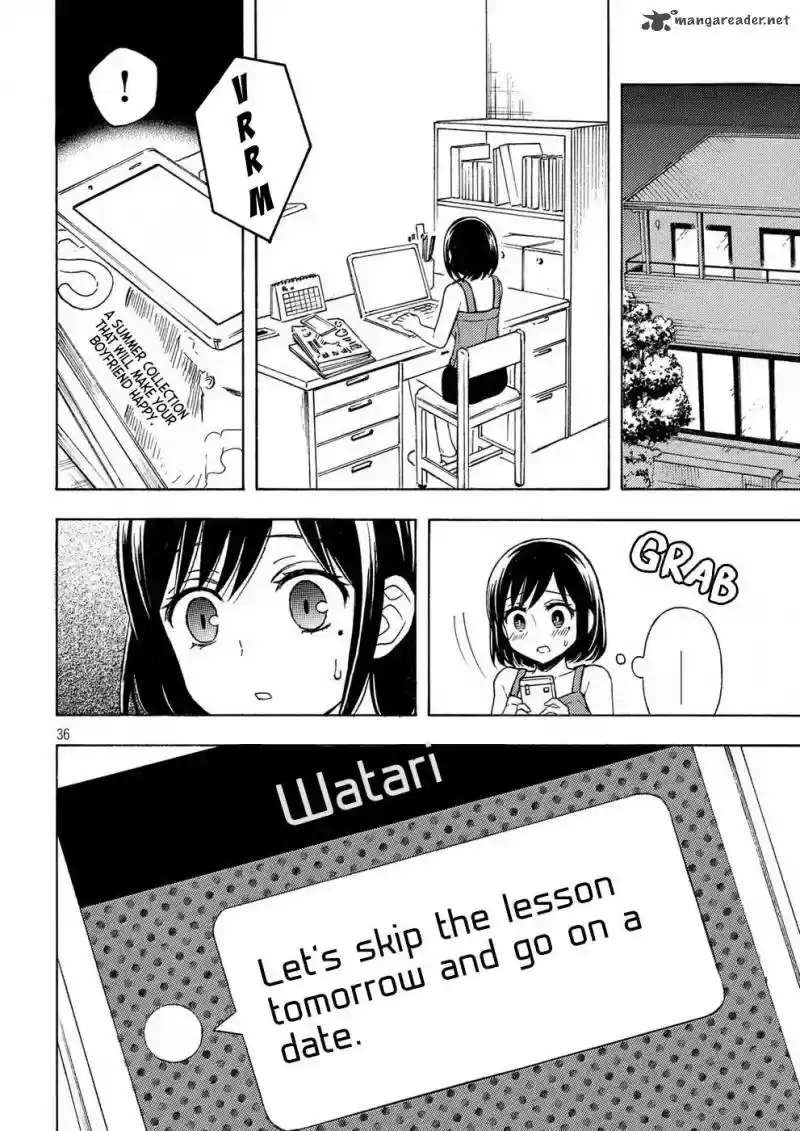 Watari-kun no xx ga Houkai Sunzen 36