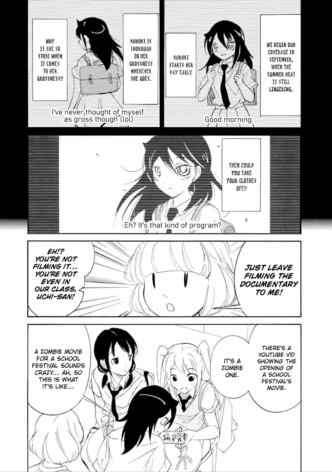 Watashi ga Motenai no wa Dou Kangaetemo Omaera ga Warui! 196 Since I'm Not Popular, The Film-Making's Going Nowhere