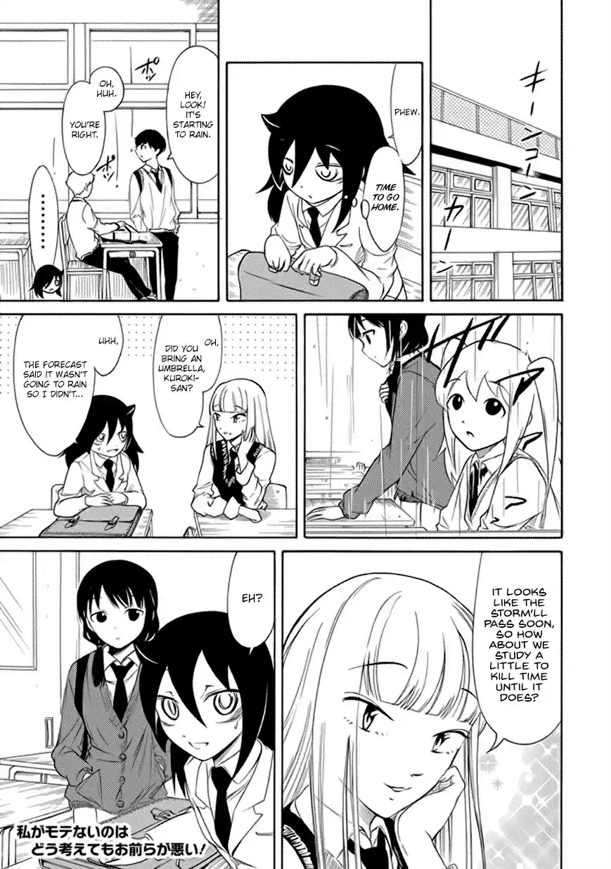 Watashi ga Motenai no wa Dou Kangaetemo Omaera ga Warui! Ch. 146 Because I'm Not Popular, I'll Wait For the Rain to Stop