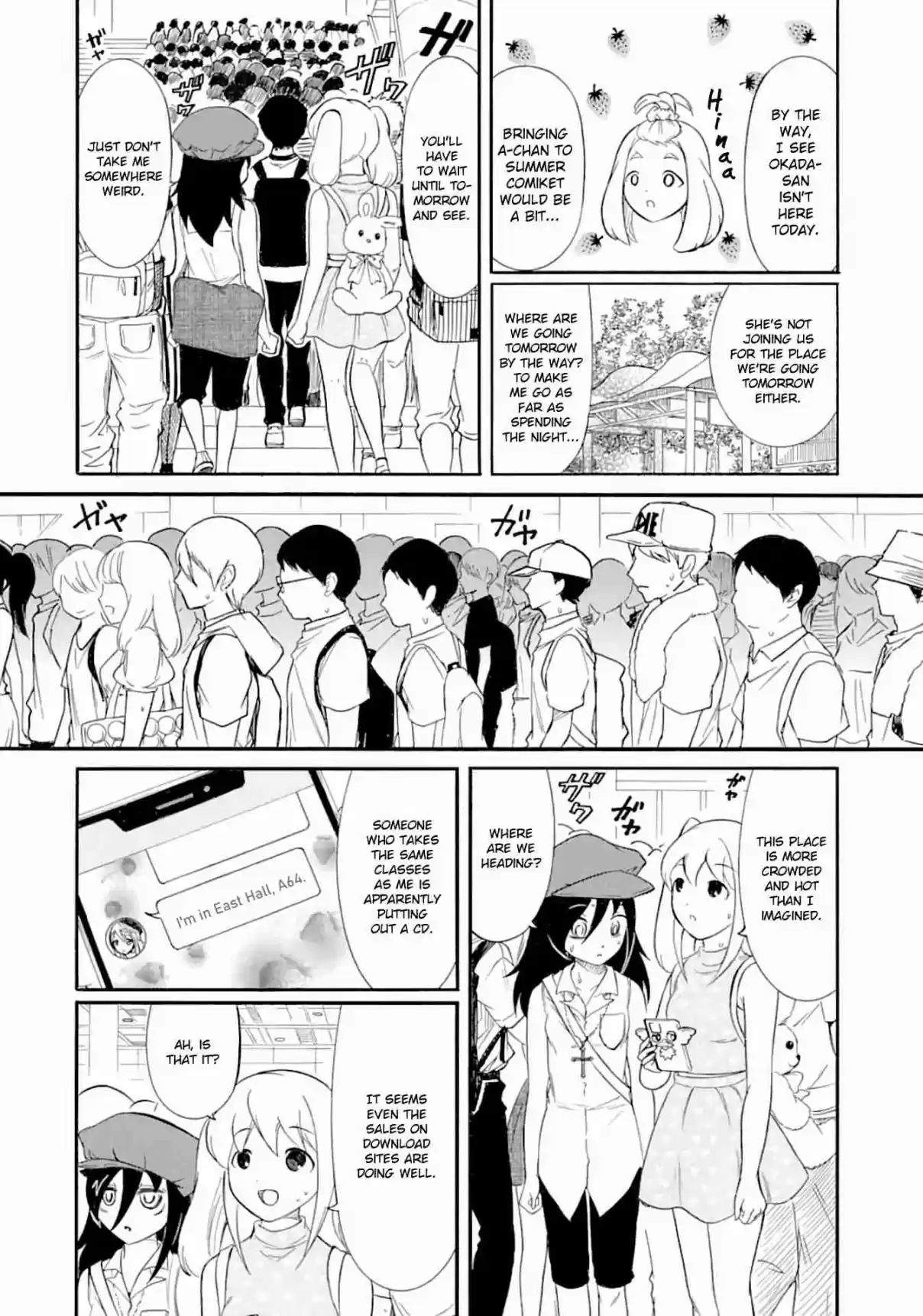 Watashi ga Motenai no wa Dou Kangaetemo Omaera ga Warui! Ch. 177 Since I'm Not Popular, I'll Start By Going to Summer Comiket (Part 1)