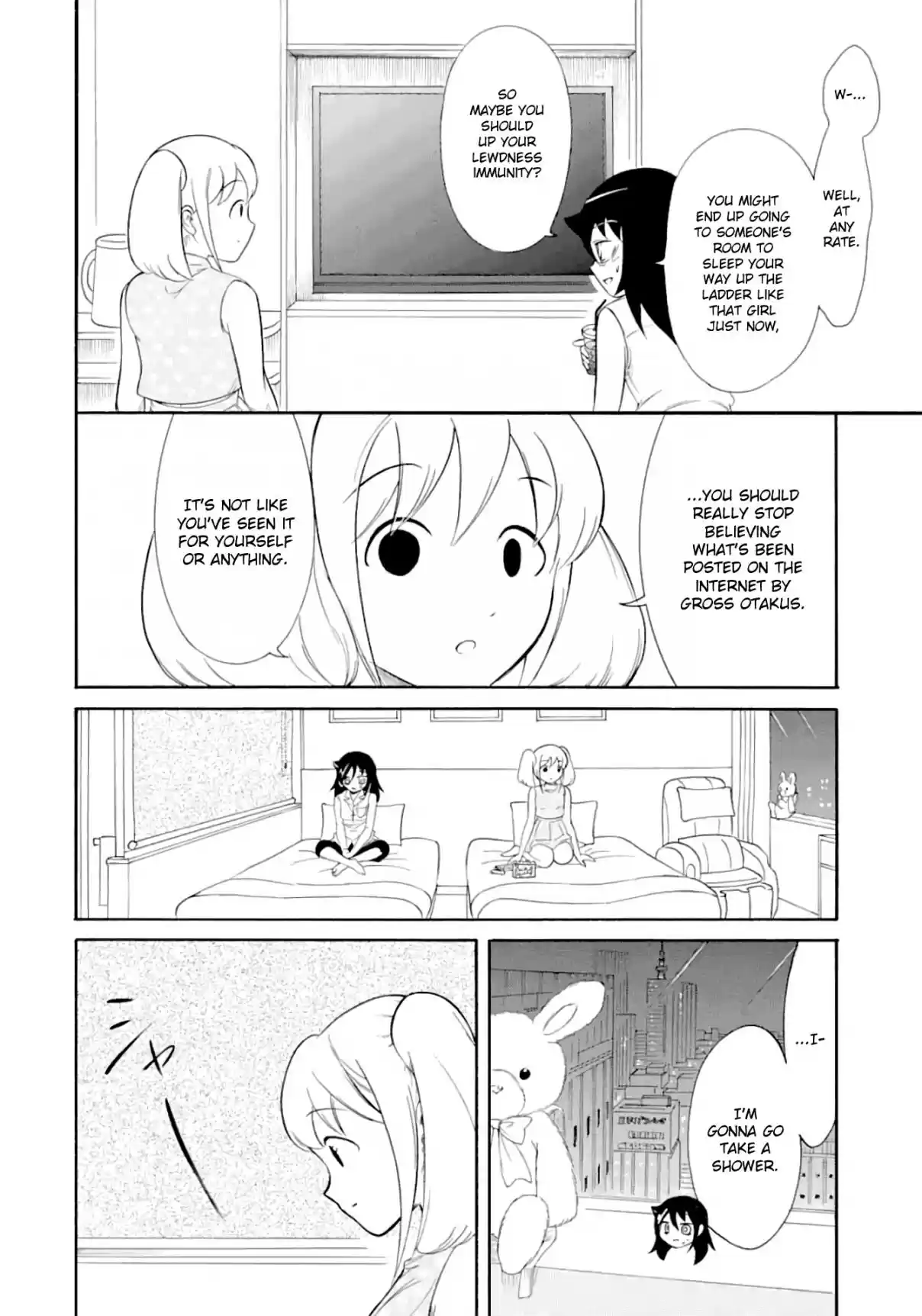 Watashi ga Motenai no wa Dou Kangaetemo Omaera ga Warui! Ch. 178 Since I'm Not Popular, We'll Have a Sleepover and Watch Anime