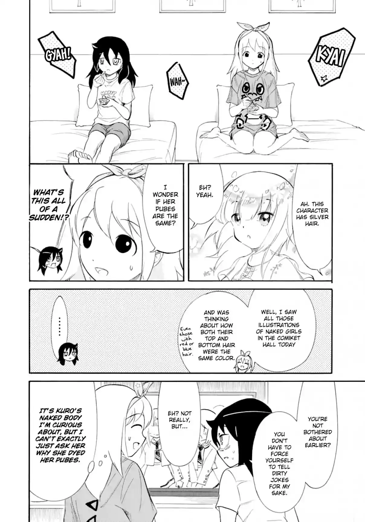 Watashi ga Motenai no wa Dou Kangaetemo Omaera ga Warui! Ch. 178 Since I'm Not Popular, We'll Have a Sleepover and Watch Anime