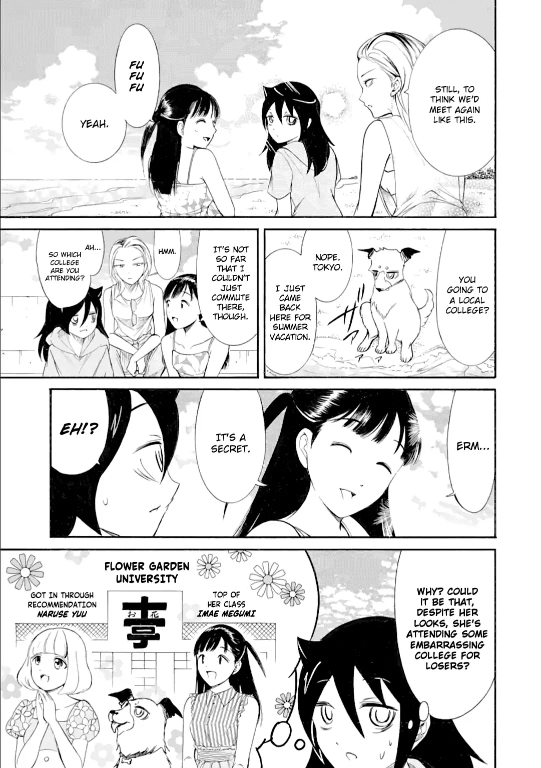 Watashi ga Motenai no wa Dou Kangaetemo Omaera ga Warui! Ch. 182 Since I'm Not Popular, The Summer Will End With the Beach