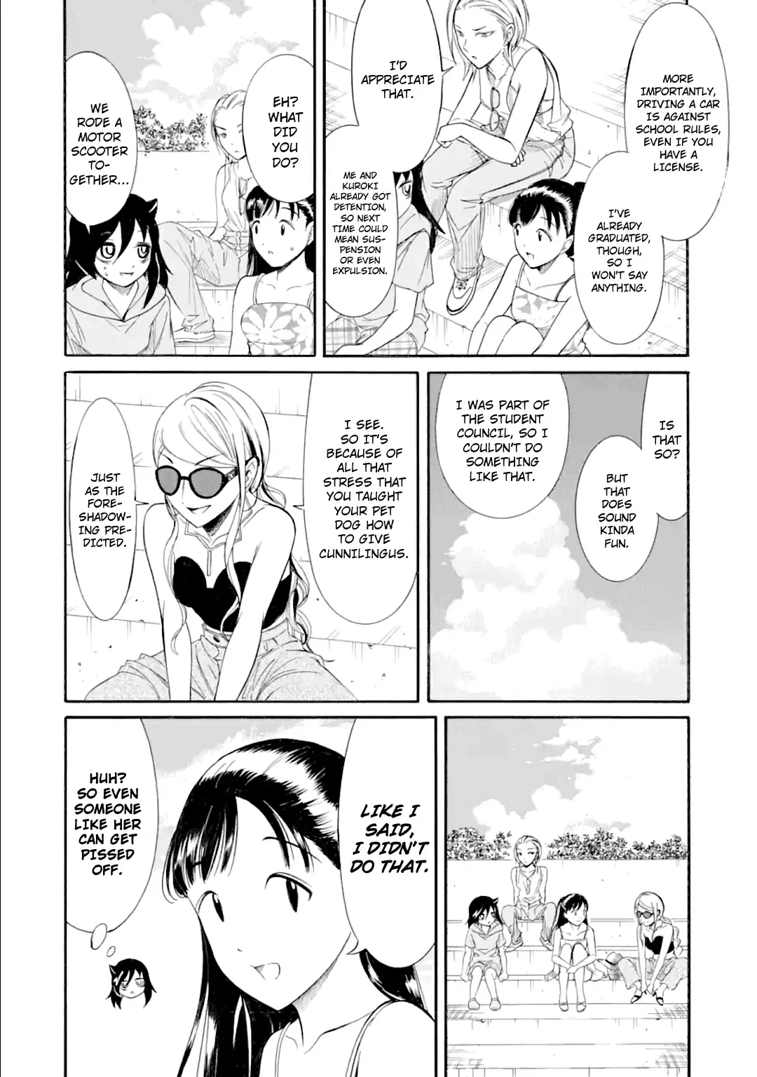 Watashi ga Motenai no wa Dou Kangaetemo Omaera ga Warui! Ch. 182 Since I'm Not Popular, The Summer Will End With the Beach