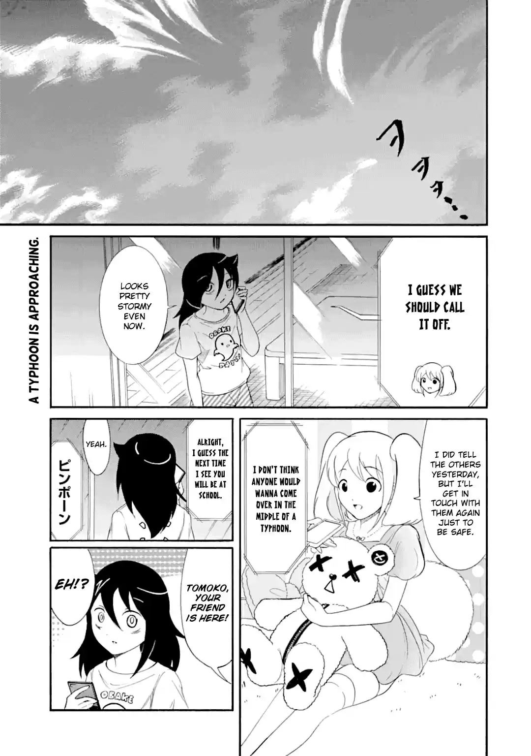 Watashi ga Motenai no wa Dou Kangaetemo Omaera ga Warui! Ch. 183 Since I'm Not Popular, A Typhoon is Coming (Part 1)
