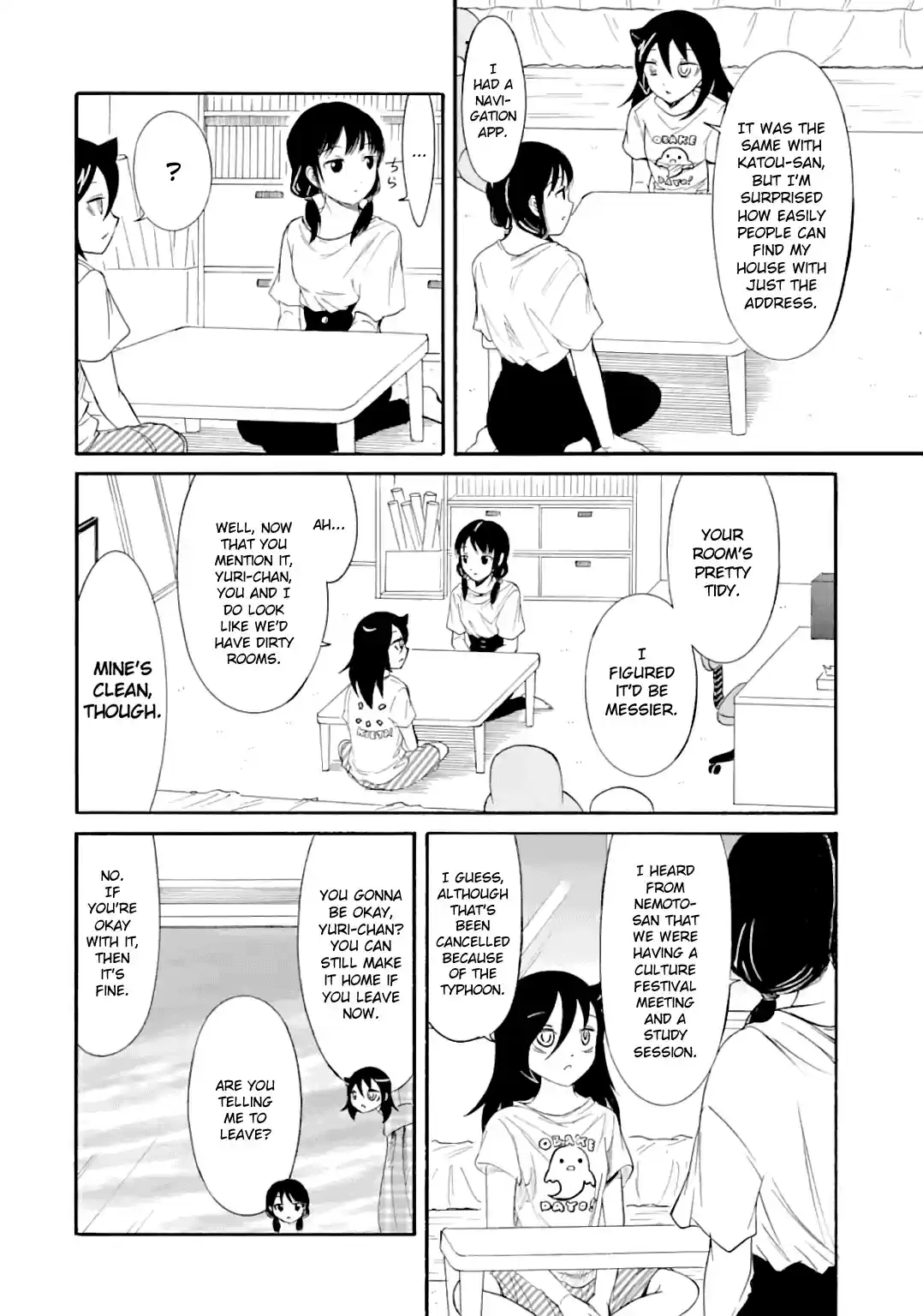 Watashi ga Motenai no wa Dou Kangaetemo Omaera ga Warui! Ch. 183 Since I'm Not Popular, A Typhoon is Coming (Part 1)