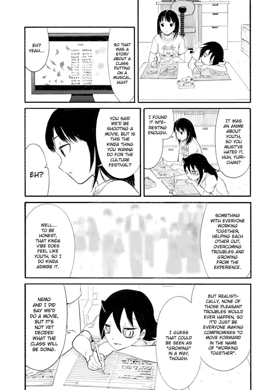 Watashi ga Motenai no wa Dou Kangaetemo Omaera ga Warui! Ch. 183.2 Since I'm Not Popular, A Typhoon is Coming (Part 2)