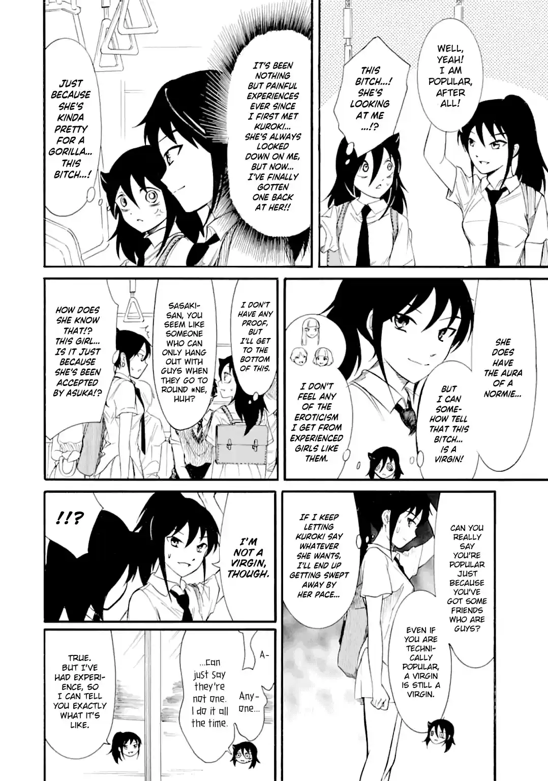 Watashi ga Motenai no wa Dou Kangaetemo Omaera ga Warui! Ch. 184 Since I'm Not Popular, School Begins (Part 1)