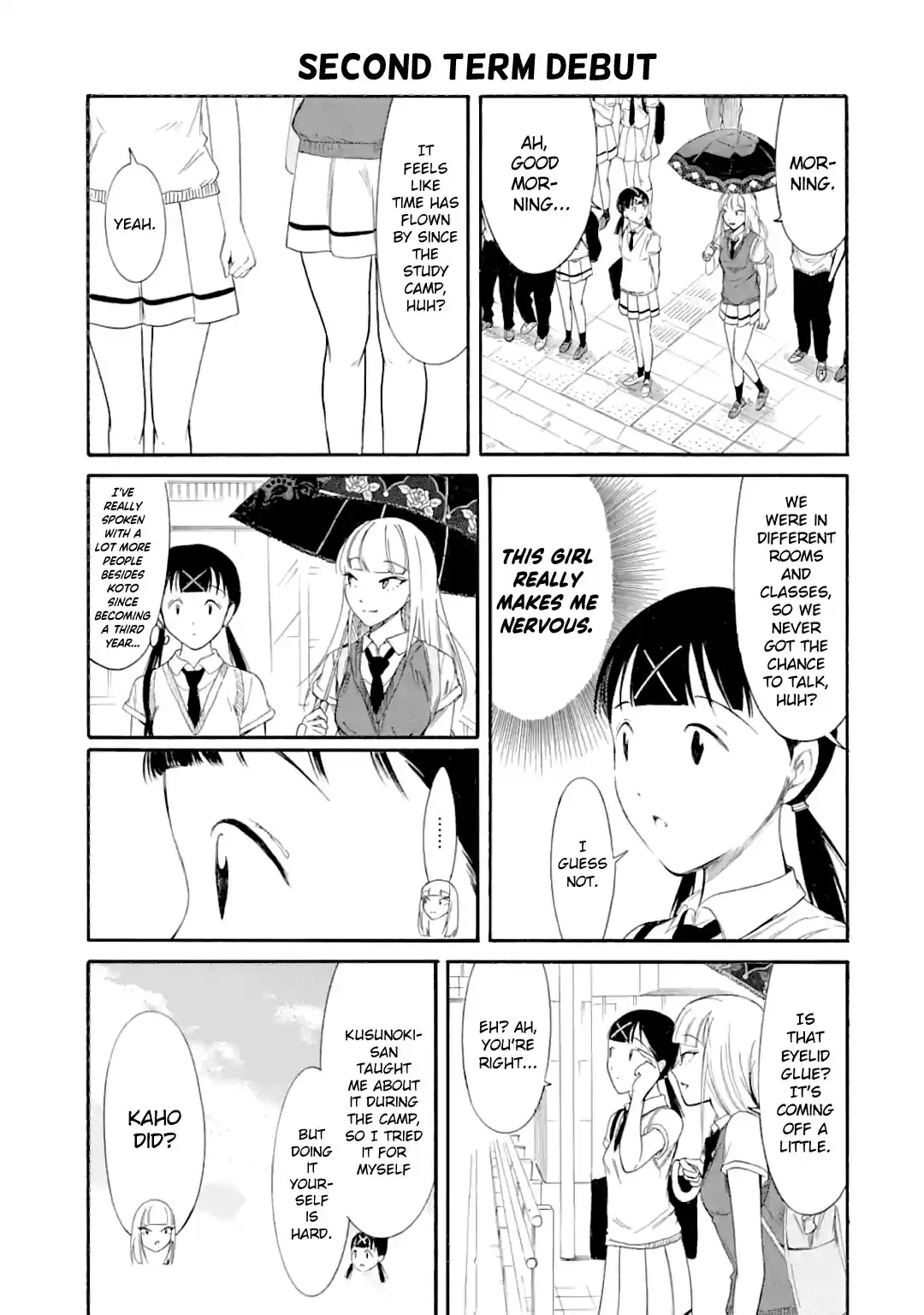 Watashi ga Motenai no wa Dou Kangaetemo Omaera ga Warui! Ch. 184 Since I'm Not Popular, School Begins (Part 1)