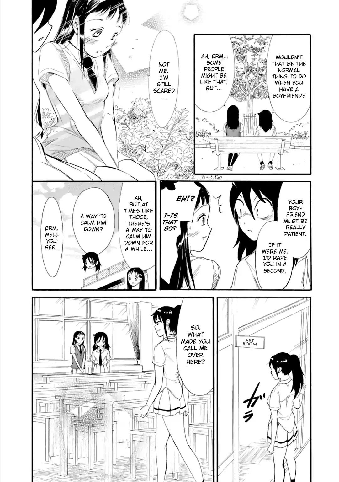 Watashi ga Motenai no wa Dou Kangaetemo Omaera ga Warui! Ch. 184.2 Since I'm Not Popular, School Begins (Part 2)