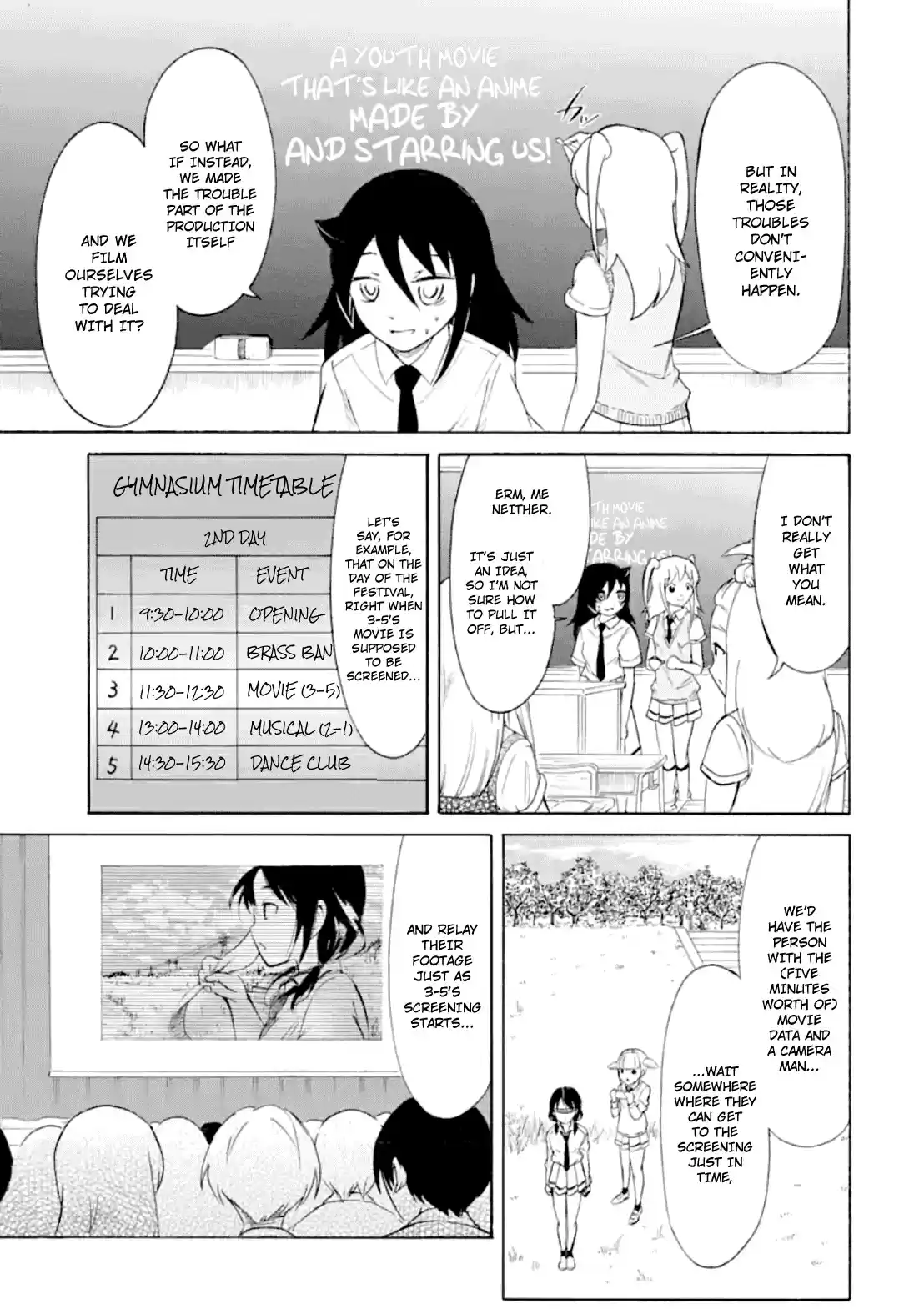 Watashi ga Motenai no wa Dou Kangaetemo Omaera ga Warui! Ch. 186 Since I'm Not Popular, I'll Make a Presentation (Part 1)