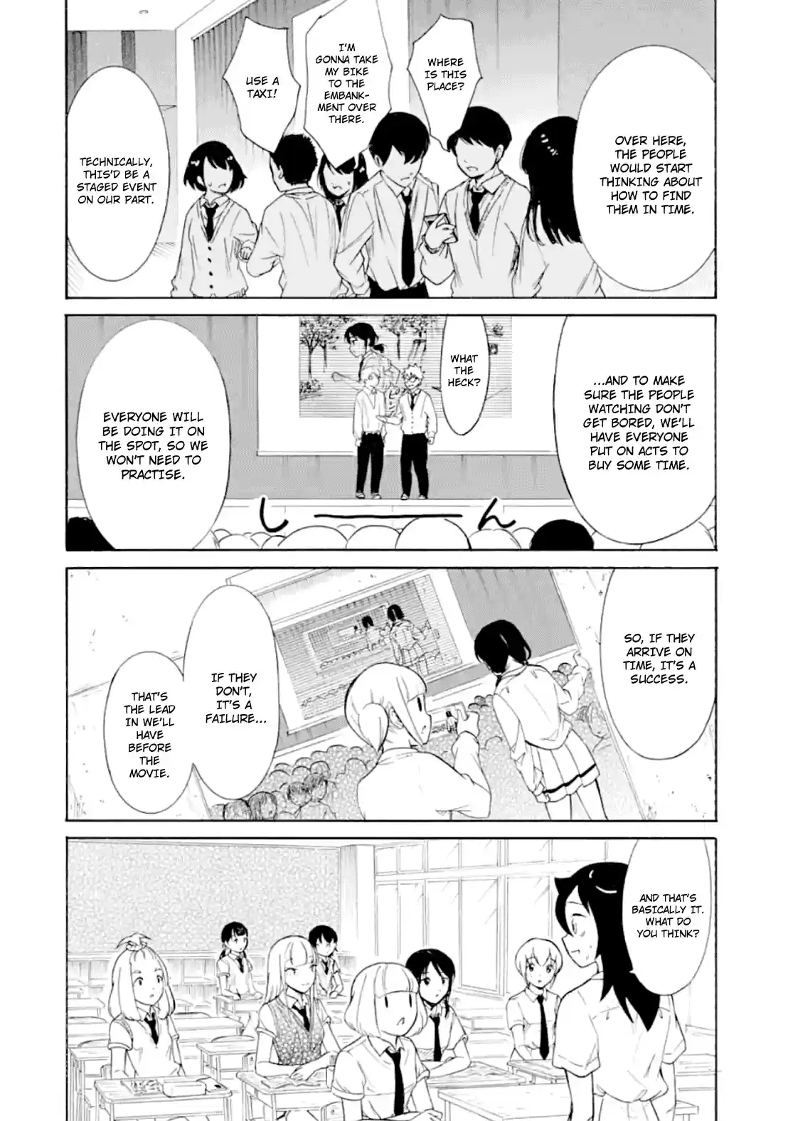 Watashi ga Motenai no wa Dou Kangaetemo Omaera ga Warui! Ch. 186 Since I'm Not Popular, I'll Make a Presentation (Part 1)