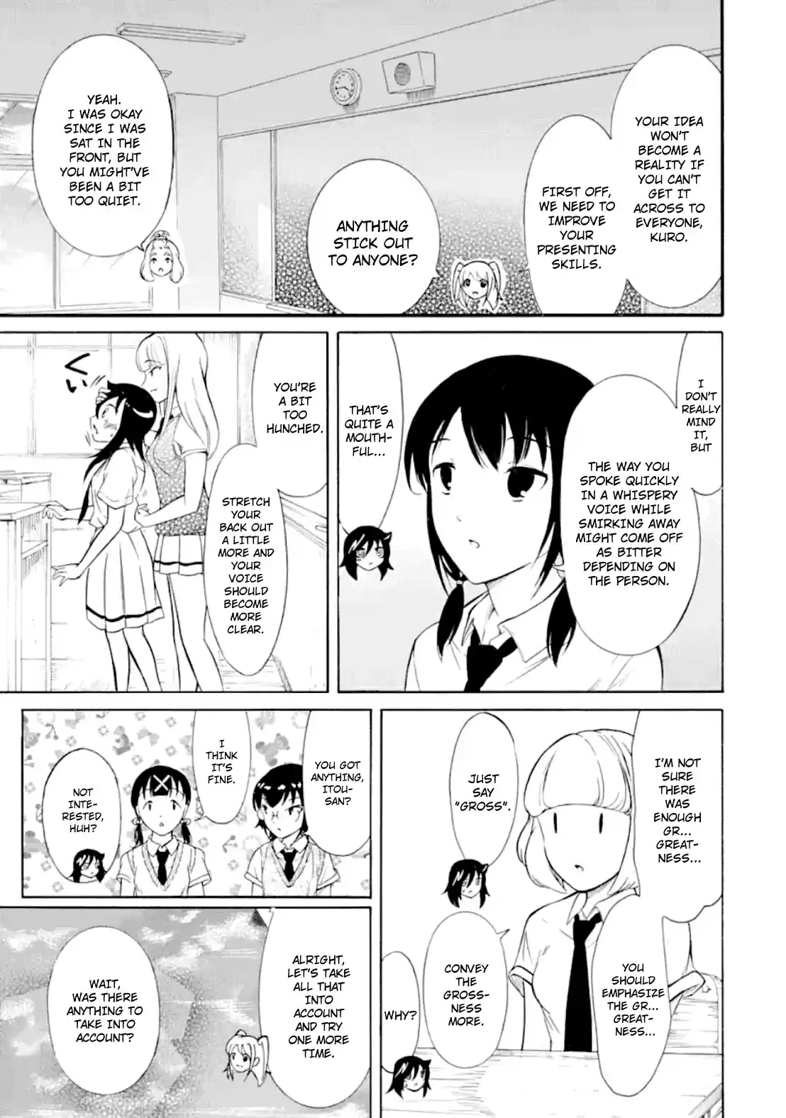 Watashi ga Motenai no wa Dou Kangaetemo Omaera ga Warui! Ch. 186 Since I'm Not Popular, I'll Make a Presentation (Part 1)