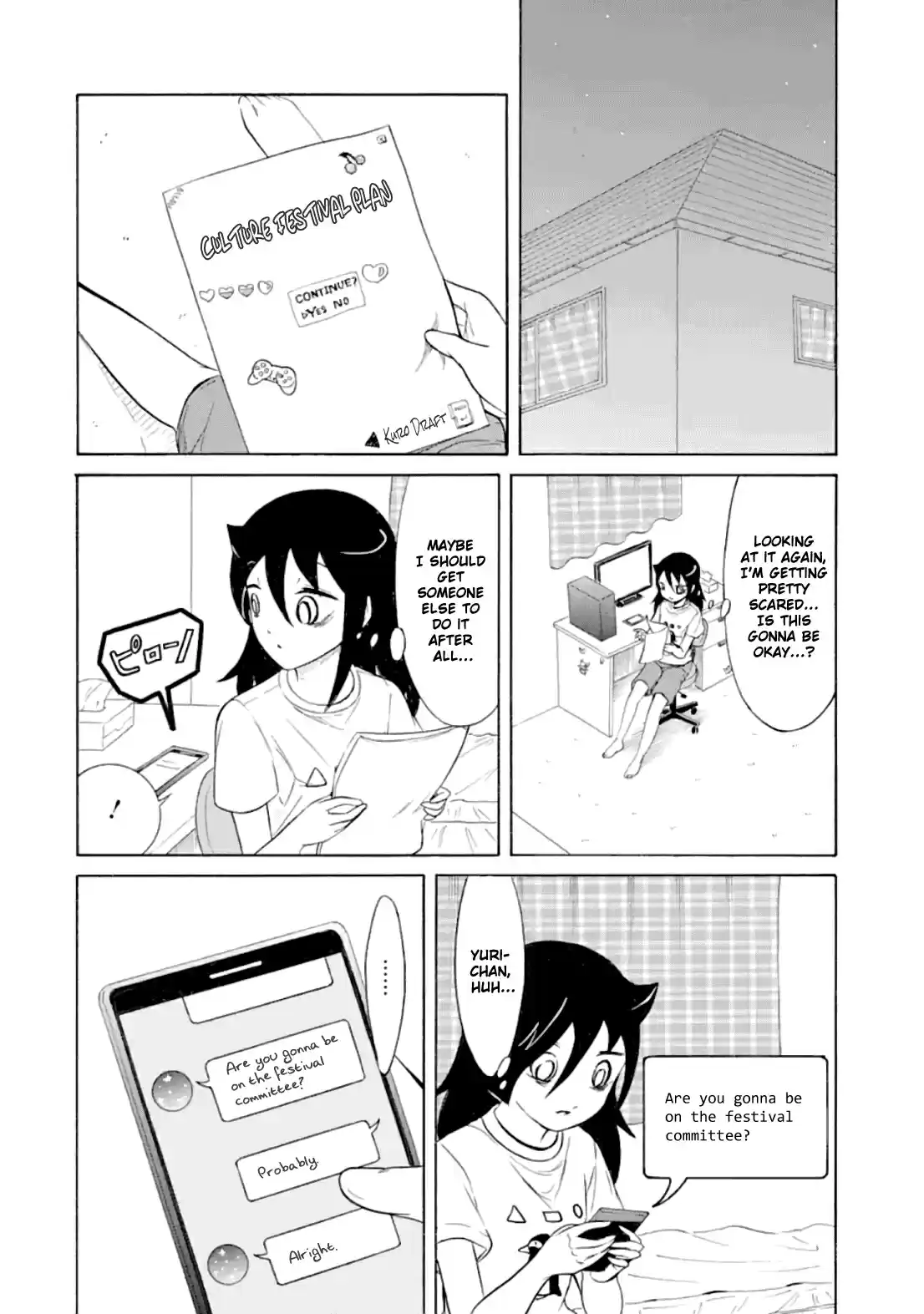 Watashi ga Motenai no wa Dou Kangaetemo Omaera ga Warui! Ch. 186.2 Since I'm Not Popular, I'll Make a Presentation (Part 2)