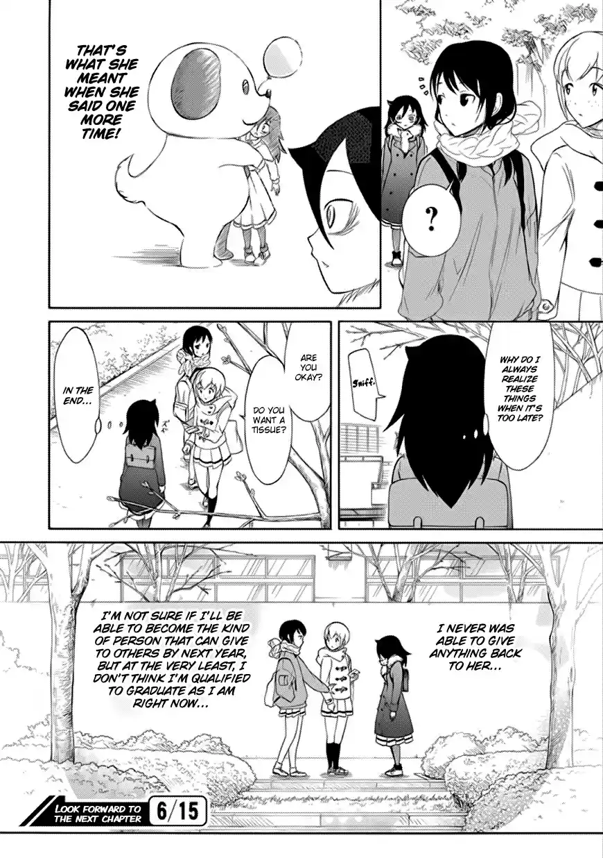 Watashi ga Motenai no wa Dou Kangaetemo Omaera ga Warui! Vol. 12 Ch. 115.5 Because I'm Not Popular, I'll Attend My 2nd Graduation Ceremony (Part 2)